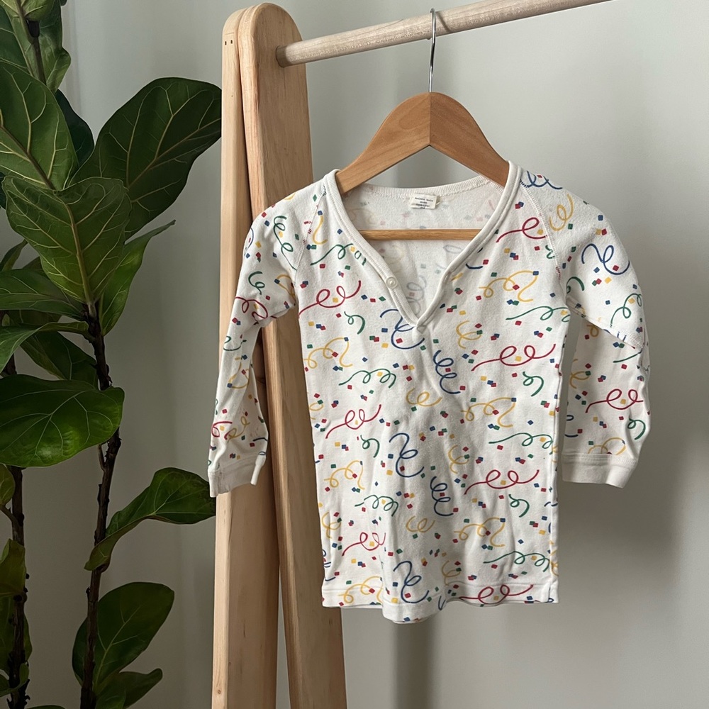 Vintage kids made in Japan Graphic Print Top Retro